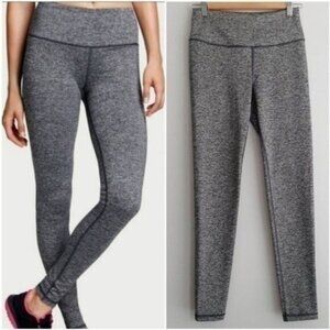 VICTORIA'S SECRET Sport KNOCKOUT Heather Grey Tights Workout Leggings Sz S